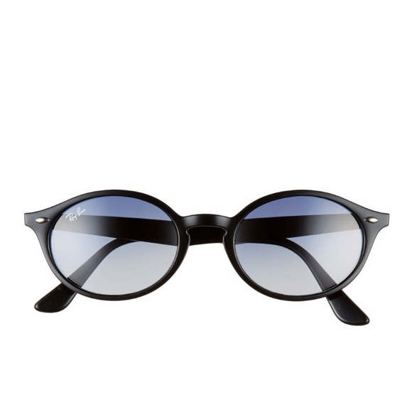 Ray-Ban Accessories - Ray Ban 51mm Gradient Oval Sunglasses Black Frame